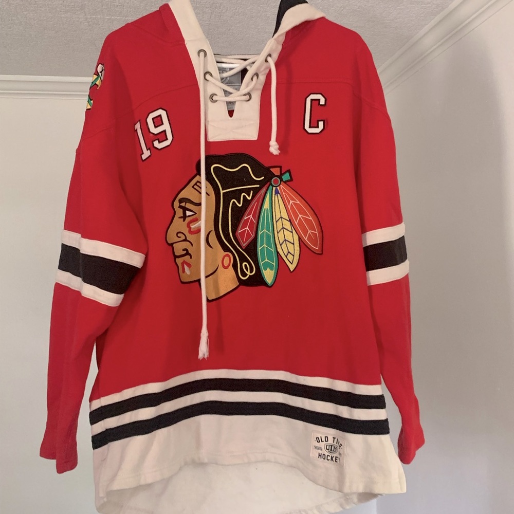 Jonathan Toews  jersey sweatshirt